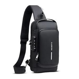 Crossbody Sling Bag For Men & Women, Casual Chest Backpack Shoulder Messenger Bags