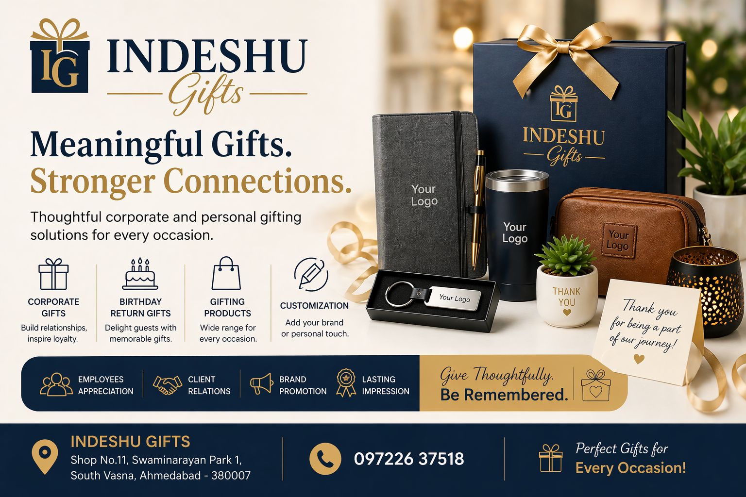 Why Corporate & Personal Gifting Matters More Than Ever – Powered by Indeshu Gifts