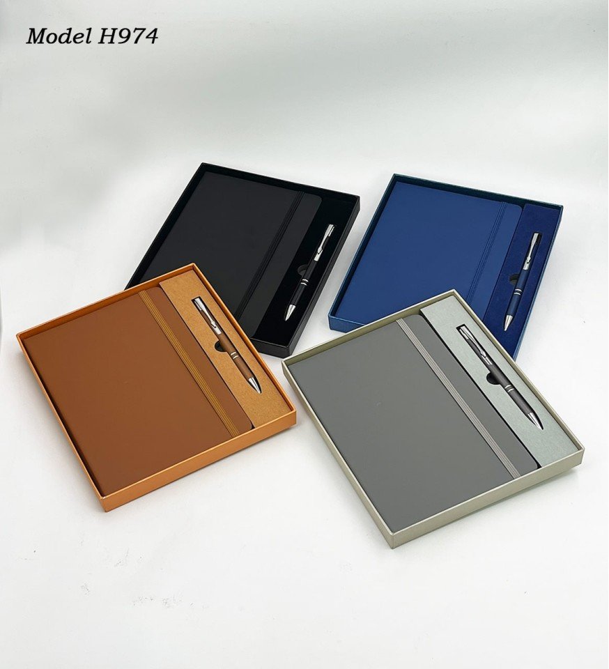 Diary And Metal Pen 2 in 1 Gift set - Image 2