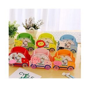 Animal Face Pen Stand With Paper Clip & Photo Frame For Kids