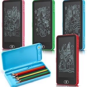 2-in-1 LCD Writing Board | Kids Study Organizer