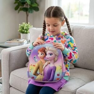 Printed Kids Backpack Small Size School Bag with Zipper Closure and Adjustable Shoulder Straps Bag Boys And Girls