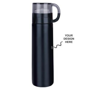 500 Ml Vacuum Bottle With Transparent Cup