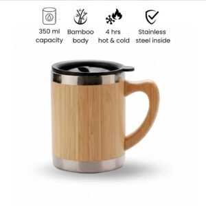 Bamboo Vacuum Mug