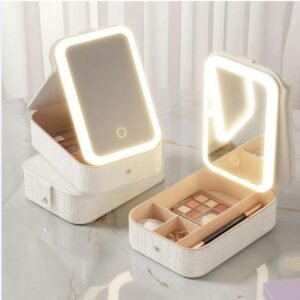 LED Mirror Makeup Box Best Gifts For Her