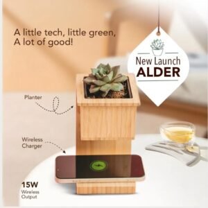 Wireless Charger With Planter