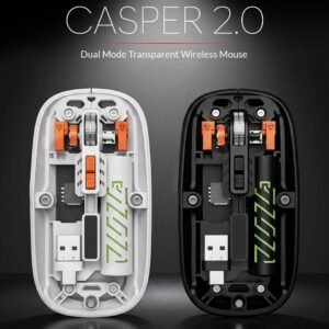 Transparent Wireless Mouse Dual Mode