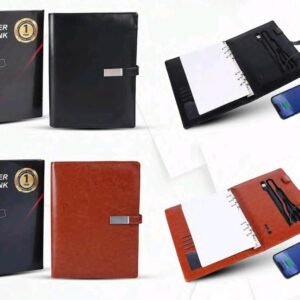 Notebook Diary With Powerbank