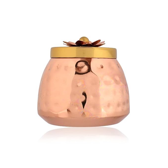 Dry Fruit Bowl Copper Plated Dry Fruit Bowl for Serving Iron Dry Fruit Box for Gift & Table Decorative Bowls - Image 4