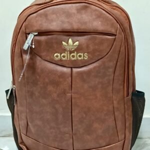 PU Leather Backpack 3 Chain