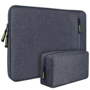 Laptop Bag Sleeve For 15.6-16 Inch Laptop Case Cover Pro, With Charger Pouch Case Laptop Bag (Grey)