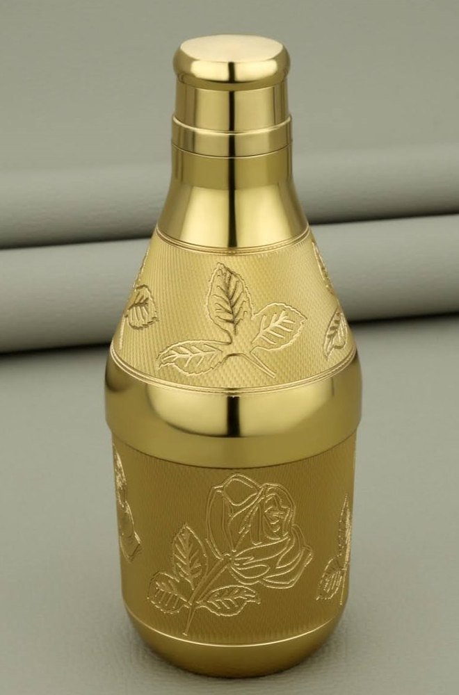 Mukhwas Dani, Mukhwas Box, Mouth Freshener Bottle, Brass Mukhwas Bottle (Coper Brown) - Image 3