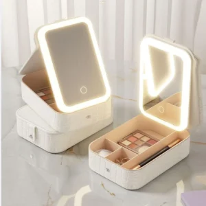 LED Mirror Makeup Box Best Gifts For Her